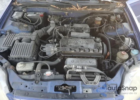 2000 Honda Civic Si from USA, damaged, VIN 1HGEM1153YL097118